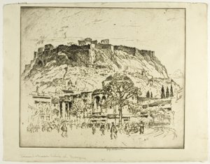 Gamle, middelalderske og moderne Athen, moskeen av Joseph Pennell
