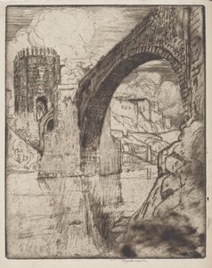 Alcantara-broen av Joseph Pennell
