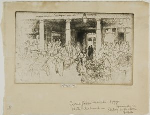 Covent Garden av Joseph Pennell