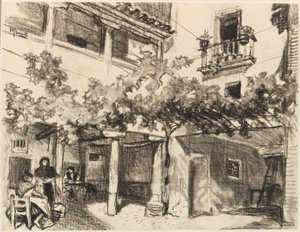 Herlige bilder av hjemmelivet, Alcalá av Joseph Pennell