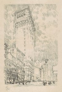 Flatiron-bygningen av Joseph Pennell