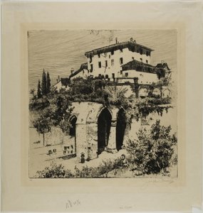 Fonte Nuova, Siena av Joseph Pennell