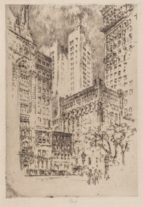 Fire-etasjers hus av Joseph Pennell