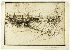 Greenwich Park, nr. 1 av Joseph Pennell