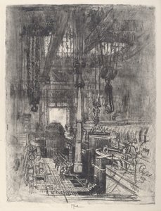 Gun Pit, No.II av Joseph Pennell