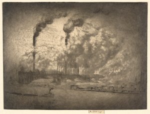 Illinois Steel Company av Joseph Pennell