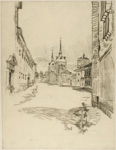 Dens gater er brede og stille av Joseph Pennell