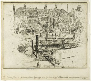Lindsay Row, Chelsea av Joseph Pennell