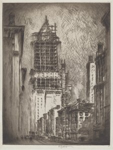 Overnatting for herrer av Joseph Pennell