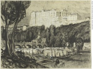 Madrid: Palasset av Joseph Pennell