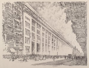 Midt på dagen, General Electric Works, Berlin av Joseph Pennell