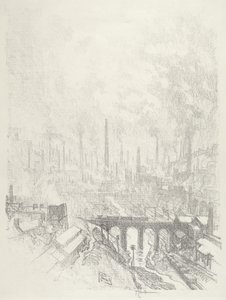 Munitions City, No.I av Joseph Pennell