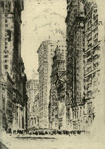 New York City - av Joseph Pennell