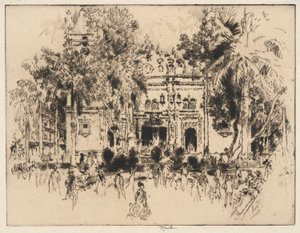Gamle katedralen av Joseph Pennell