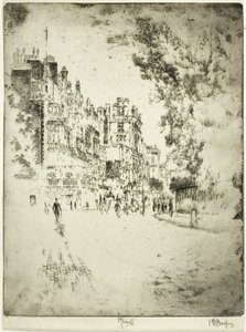 Park Lane av Joseph Pennell