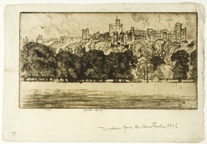 Royal Windsor av Joseph Pennell