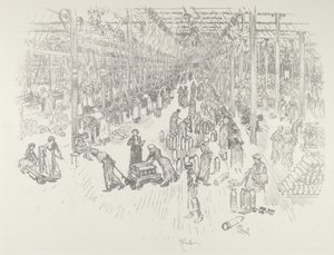 The Thousand Girls Bay av Joseph Pennell