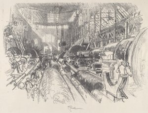 Den største dreiebenken i verden, 1917.
