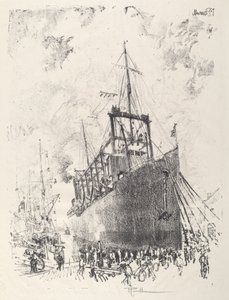 The Collier av Joseph Pennell