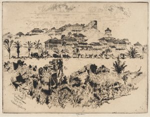 Debacle of De Lesseps av Joseph Pennell