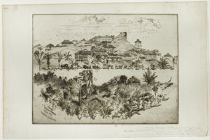 Debacle of de Lesseps, Panama av Joseph Pennell