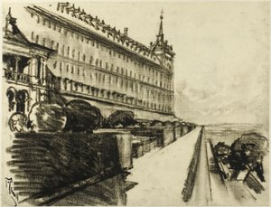 The Endless Escorial av Joseph Pennell