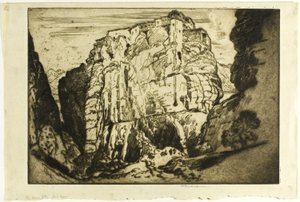 Hjemmet til Baa Laam av Joseph Pennell