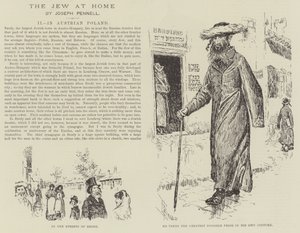 The Jew at Home, av Joseph Pennell av Joseph Pennell