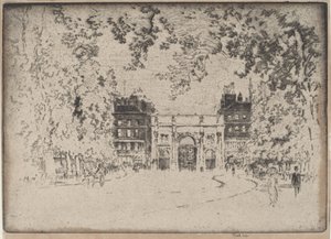 Marmorbuen av Joseph Pennell