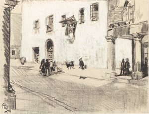 Klostrene i Alcalá av Joseph Pennell