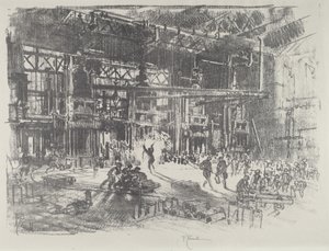 Pressene, 1916. av Joseph Pennell