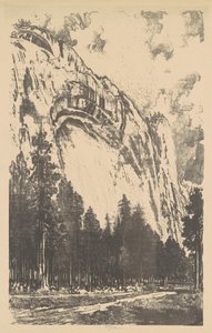 Yosemite-dalen av Joseph Pennell