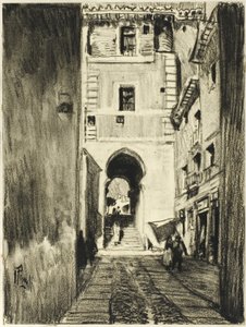 Toledo av Joseph Pennell