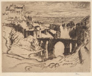 Uten tittel [Bridge of St. Martin, Toledo]