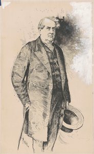 William Wilson Corcoran av Joseph Pennell