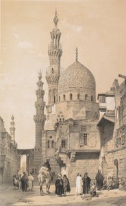 Moskeen, Kairo, 1843.