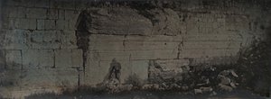 Robinsons bue, Jerusalem, 1842-44. av Joseph Philibert Girault De Prangey