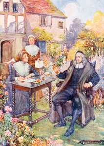 John Milton i hagen sin av Joseph Ratcliffe Skelton