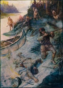 No Man Was Safe, No Life Was Safe, 1908, c1920 av Joseph Ratcliffe Skelton