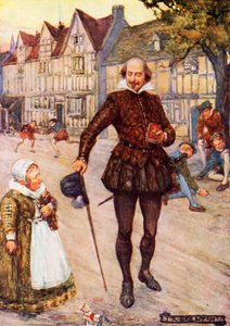 William Shakespeare i Stratford-upon-Avon av Joseph Ratcliffe Skelton