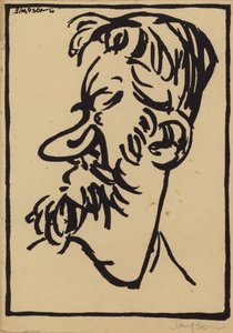 George Bernard Shaw av Joseph Simpson