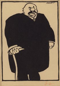 J Pierpont Morgan (litho)