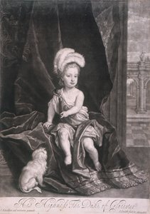 William, hertug av Gloucester, som barn, c1720