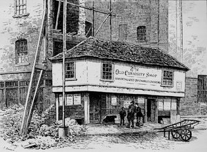 The Old Curiosity Shop nær Lincolns Inn Fields, London, c1860 1911