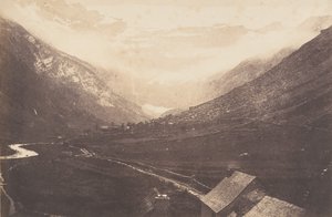 Cirque de Gavarnie, St. Sauveur, 1853. av Joseph Vigier