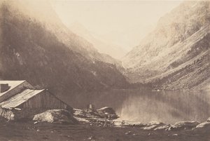 Gaube-sjøen, Cauterets, 1853.