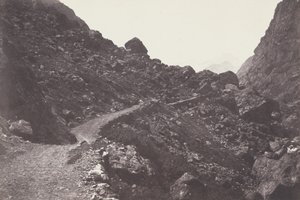 St. Frelser. Kaosvei som fører til Gavarnie Saint-Sauveur. Veien til kaos..., 1853.