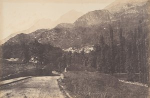Utsikt over vannet i Saint-Sauveur, 1853. av Joseph Vigier