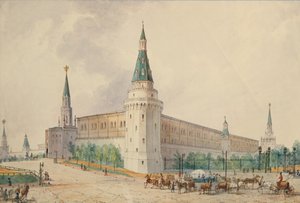 Oppstandelsesplassen og Alexanderhagen i Moskva