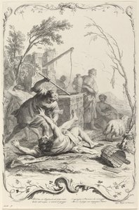 Moses slår en hyrde